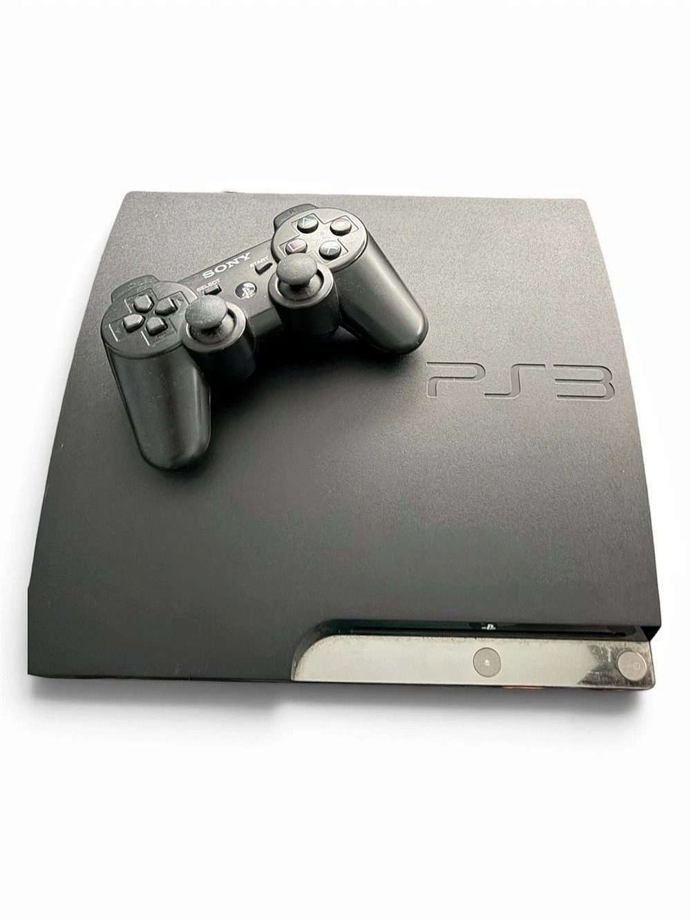 Sony PlayStation 3 Slim 160GB Console (CECH-2501A) Black with Controller